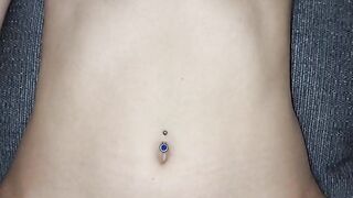 Tight wet teen pussy for breakfast