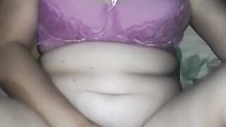 My girl masturbates and I film her