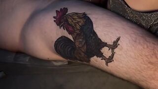 Deep throat with a little face fuck