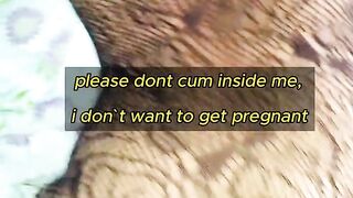 turkish girl get fucked but she doesn`t want to get pregnant