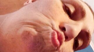 Spanking and cumming