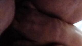 Spanking and cumming