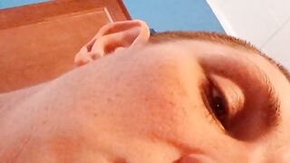 Spanking and cumming