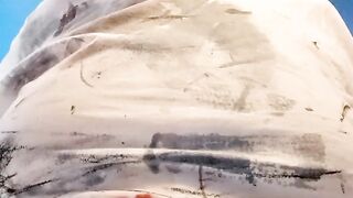 Spanking and cumming