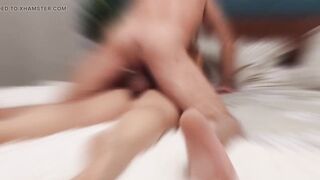 Amateur Blonde Mature Wife Enjoys Naked Sex in Bed