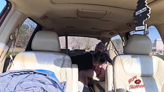 Hubby Creampies Wife in Mall Parking Lot