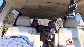 Hubby Creampies Wife in Mall Parking Lot