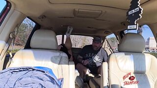 Hubby Creampies Wife in Mall Parking Lot