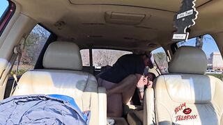 Hubby Creampies Wife in Mall Parking Lot