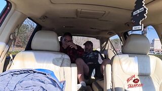 Hubby Creampies Wife in Mall Parking Lot