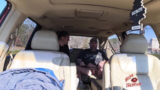 Hubby Creampies Wife in Mall Parking Lot