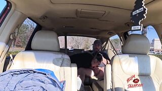 Hubby Creampies Wife in Mall Parking Lot