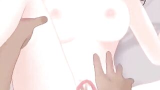 Hentai Uncensored Student Experience, Ripped a Class Shy Girl's Anal and Filled It with Creampie