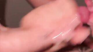 Katie gets a mouthful of cum