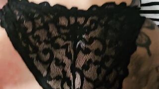 Fucking before tattoo artist walks in