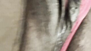 Edging Fat Wet Pussy Hard W Nipple Clamps & Lace Light Touch Big Clit BigContractions TightPussy????