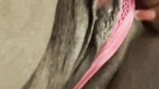 Edging Fat Wet Pussy Hard W Nipple Clamps & Lace Light Touch Big Clit BigContractions TightPussy????