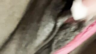 Edging Fat Wet Pussy Hard W Nipple Clamps & Lace Light Touch Big Clit BigContractions TightPussy????