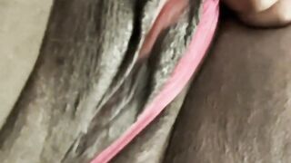 Edging Fat Wet Pussy Hard W Nipple Clamps & Lace Light Touch Big Clit BigContractions TightPussy????