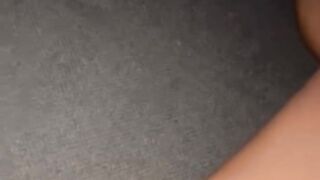 ???? Milf playing with her shaved pussy