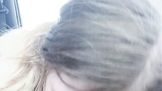 Deep throat by teen in public park.