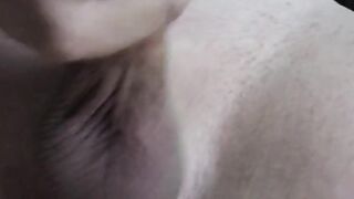 Part 2 wife's POV of me riding her 8" strap-on