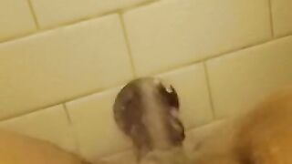Shower fucking myself