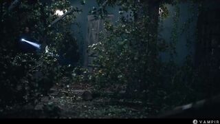 2 Guys 1 Girl Vampire Threesome - HUGE Tits Octokuro Model Double Penetration & Anal Creampie