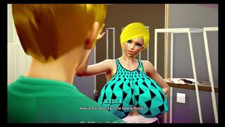GAMESFORALL-PROLOGUE PART 3.6 MY stepmon catches my pornvideos and she is so happy, lucky me,huge tits stepmom,horny crazy stepmom,deepthroat,sex,MILF