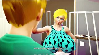 GAMESFORALL-PROLOGUE PART 3.6 MY stepmon catches my pornvideos and she is so happy, lucky me,huge tits stepmom,horny crazy stepmom,deepthroat,sex,MILF