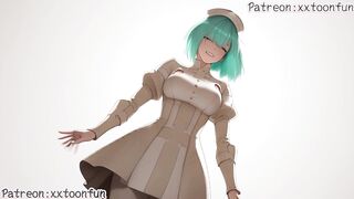 Fire Force Hentai Adult animation - Big Tis Ritsu Hot Nurse