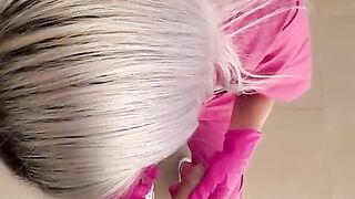 Female Doctor Exam my Penis and I have an erection