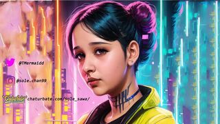 pendejita jugando frente a la camara