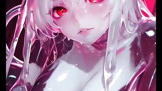 SLIME GIRL GETS HER TIGHT HOLES POUNDED UNTIL SHE MELTS IN CUM