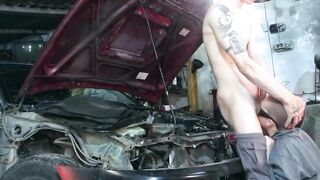 Sexy Mechanic Vilu Vidish Gets Pounded Toyota Ae101