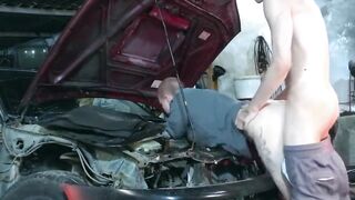Sexy Mechanic Vilu Vidish Gets Pounded Toyota Ae101